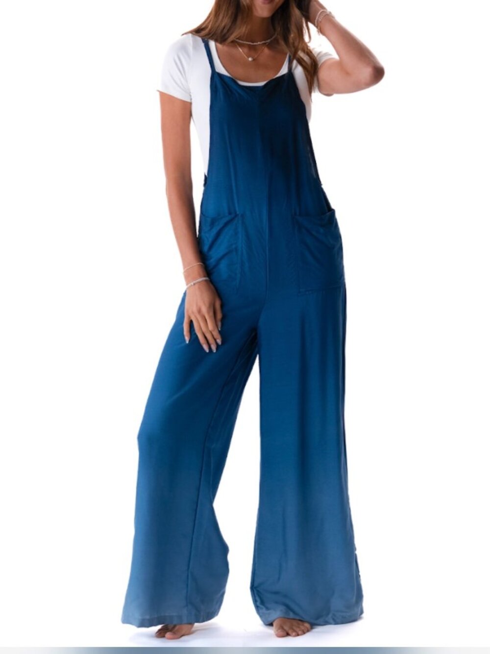 Lotus and Luna wide leg jumpsuit